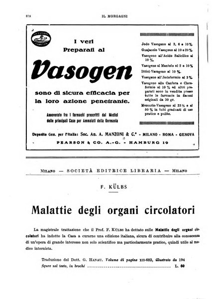 Il morgagni rivista settimanale