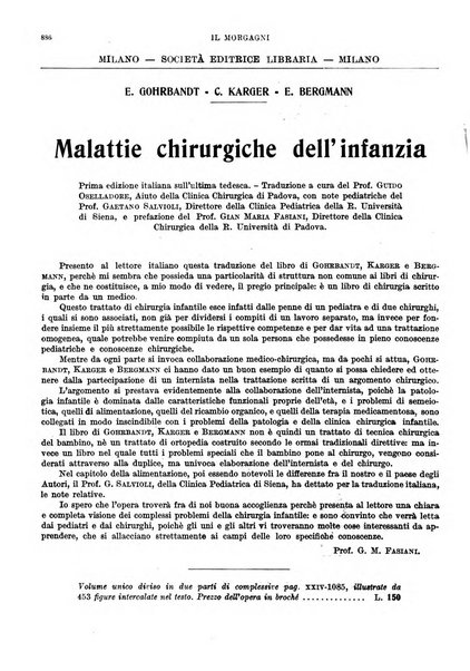 Il morgagni rivista settimanale