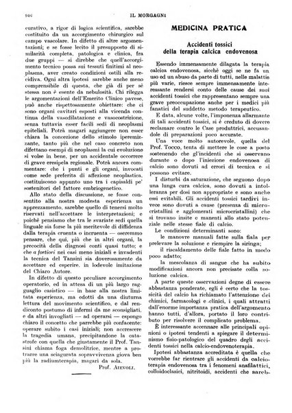 Il morgagni rivista settimanale