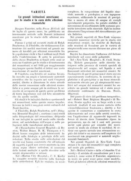 Il morgagni rivista settimanale