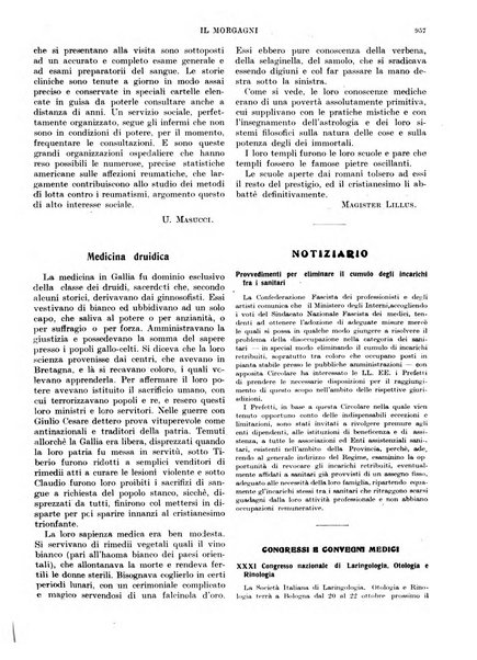 Il morgagni rivista settimanale