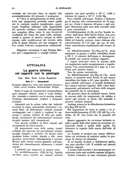 Il morgagni rivista settimanale