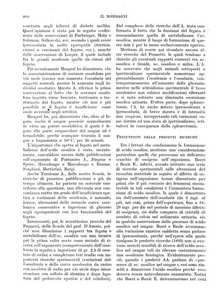 Il morgagni rivista settimanale