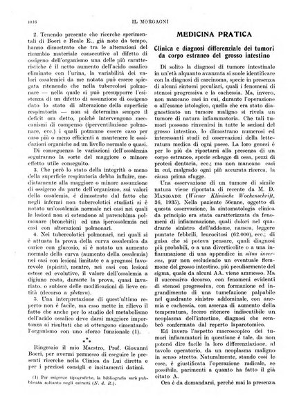 Il morgagni rivista settimanale