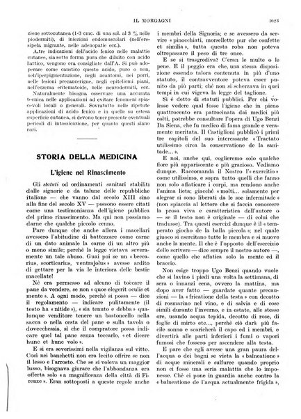 Il morgagni rivista settimanale