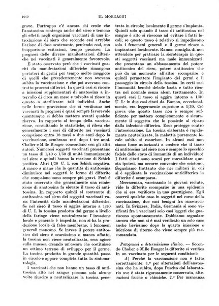 Il morgagni rivista settimanale