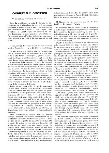 Il morgagni rivista settimanale