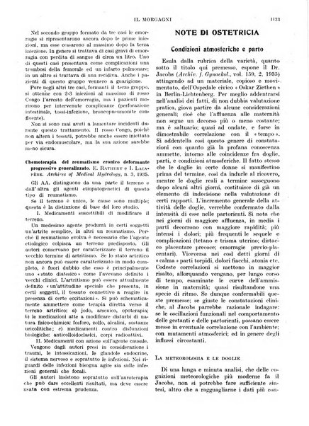 Il morgagni rivista settimanale