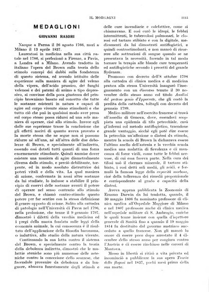 Il morgagni rivista settimanale