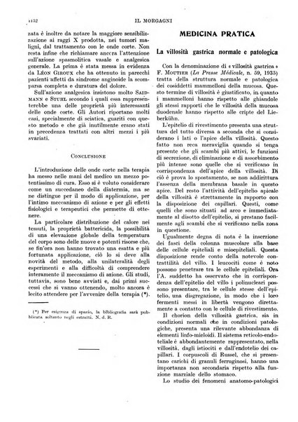 Il morgagni rivista settimanale