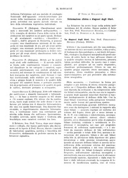 Il morgagni rivista settimanale