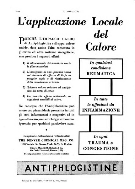 Il morgagni rivista settimanale