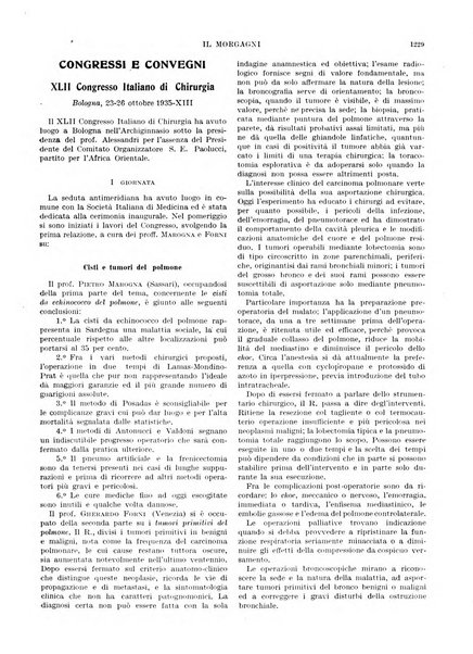 Il morgagni rivista settimanale