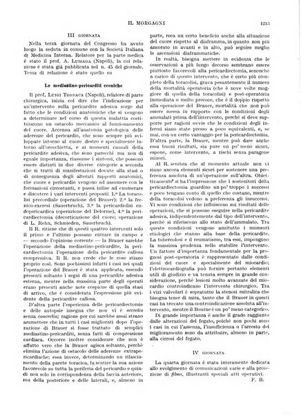 Il morgagni rivista settimanale