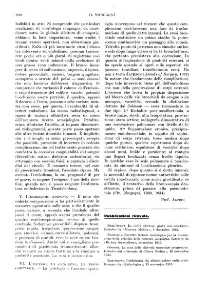 Il morgagni rivista settimanale