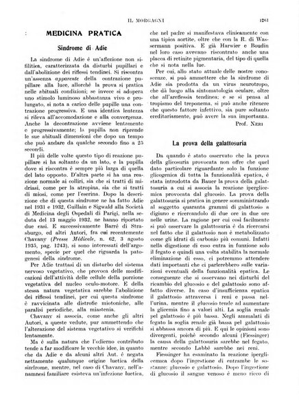 Il morgagni rivista settimanale