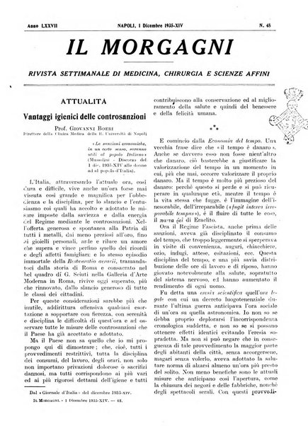 Il morgagni rivista settimanale