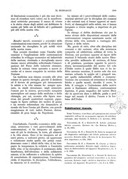 Il morgagni rivista settimanale