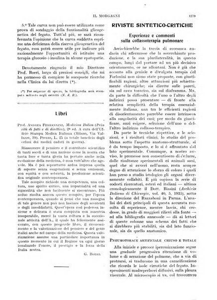 Il morgagni rivista settimanale