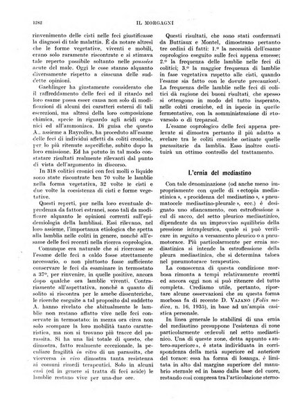 Il morgagni rivista settimanale