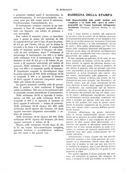 Il morgagni rivista settimanale