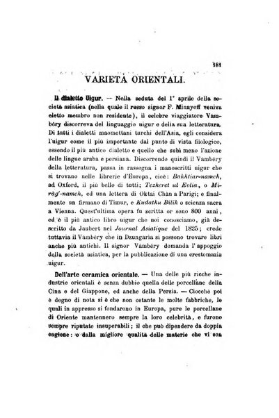 Rivista orientale