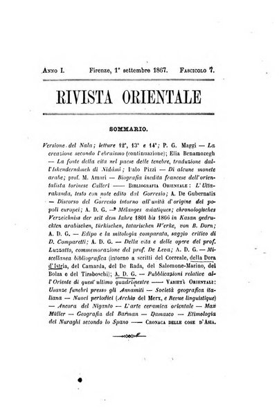 Rivista orientale