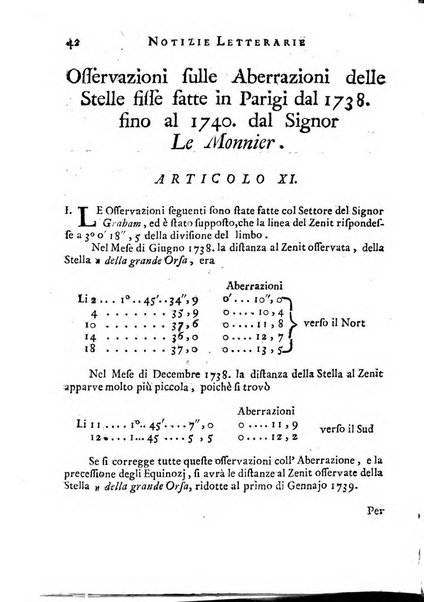 Giornale de'letterati per l'anno ... pubblicato col titolo di Novelle letterarie oltramontane