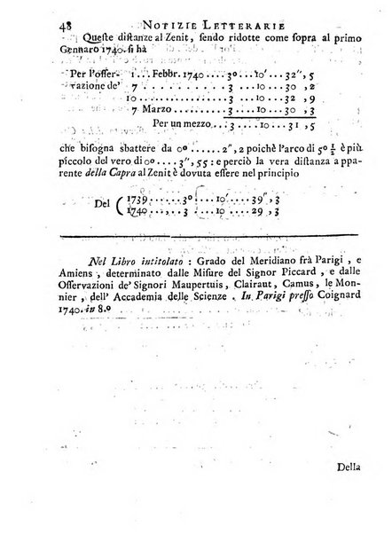 Giornale de'letterati per l'anno ... pubblicato col titolo di Novelle letterarie oltramontane