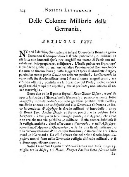 Giornale de'letterati per l'anno ... pubblicato col titolo di Novelle letterarie oltramontane