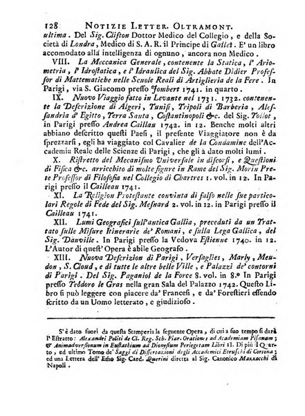 Giornale de'letterati per l'anno ... pubblicato col titolo di Novelle letterarie oltramontane