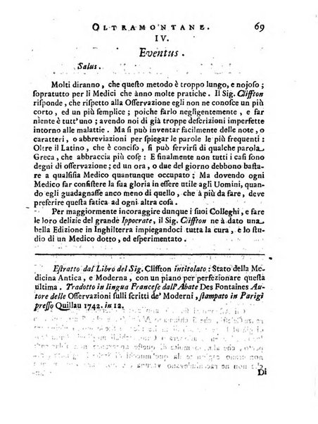 Giornale de'letterati per l'anno ... pubblicato col titolo di Novelle letterarie oltramontane