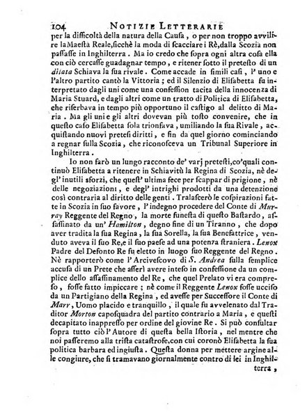 Giornale de'letterati per l'anno ... pubblicato col titolo di Novelle letterarie oltramontane