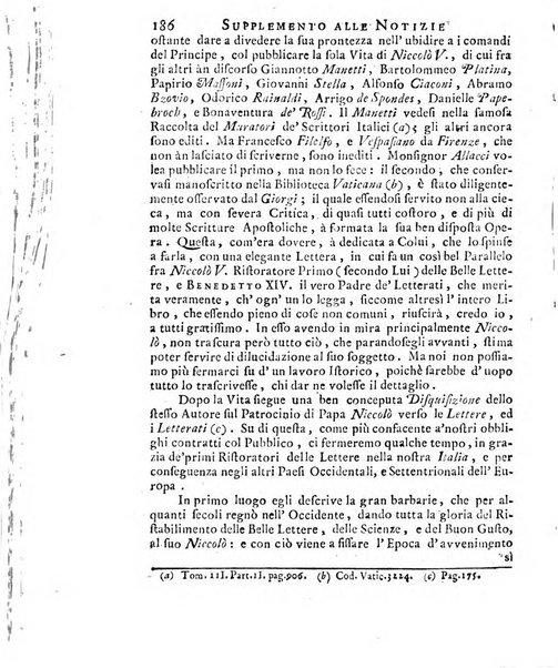 Giornale de'letterati per l'anno ... pubblicato col titolo di Novelle letterarie oltramontane