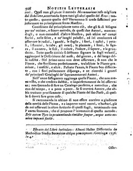 Giornale de'letterati per l'anno ... pubblicato col titolo di Novelle letterarie oltramontane