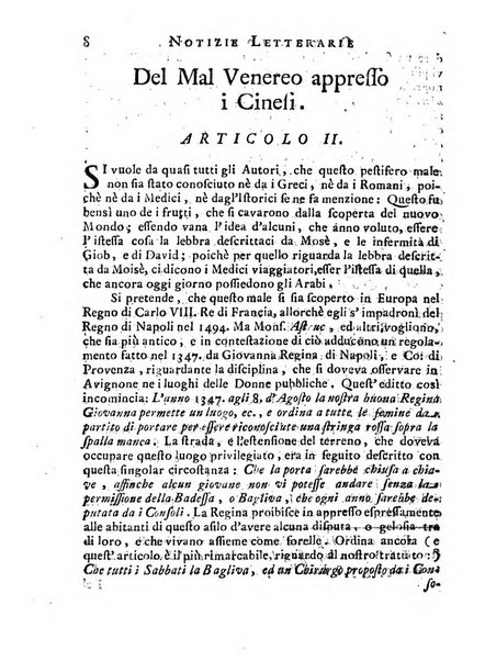 Giornale de'letterati per l'anno ... pubblicato col titolo di Novelle letterarie oltramontane