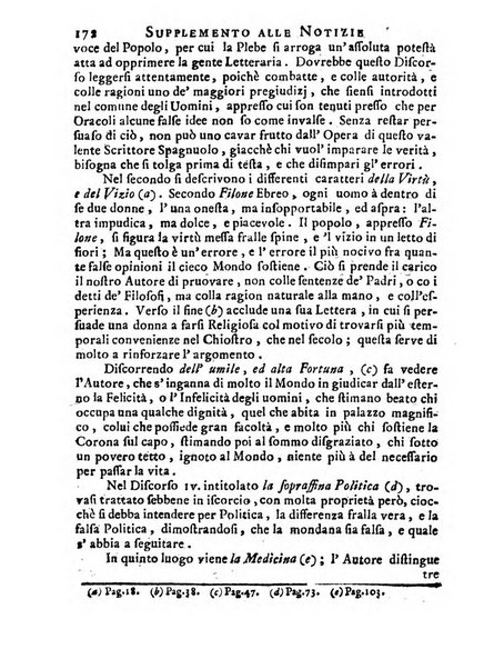 Giornale de'letterati per l'anno ... pubblicato col titolo di Novelle letterarie oltramontane