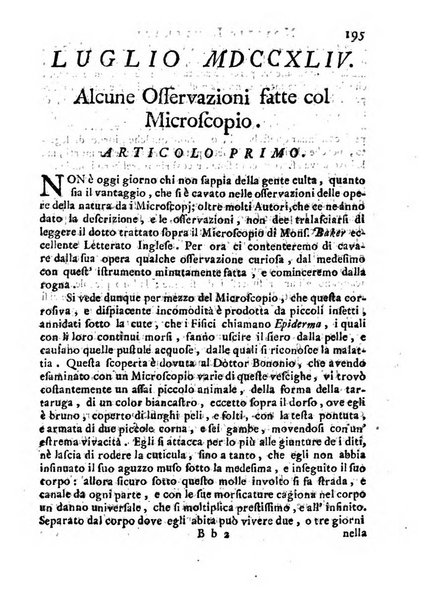 Giornale de'letterati per l'anno ... pubblicato col titolo di Novelle letterarie oltramontane