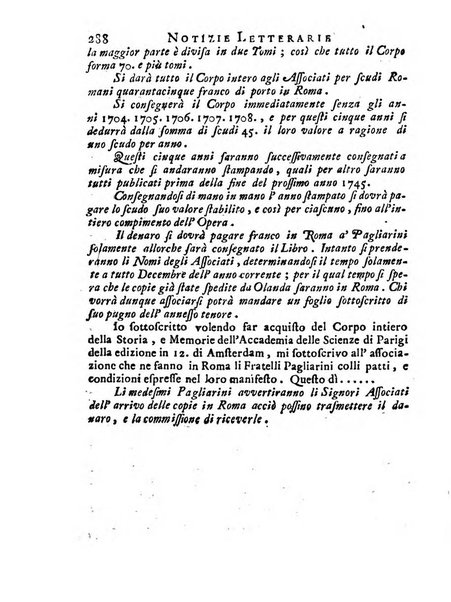 Giornale de'letterati per l'anno ... pubblicato col titolo di Novelle letterarie oltramontane