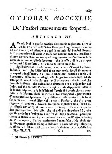 Giornale de'letterati per l'anno ... pubblicato col titolo di Novelle letterarie oltramontane