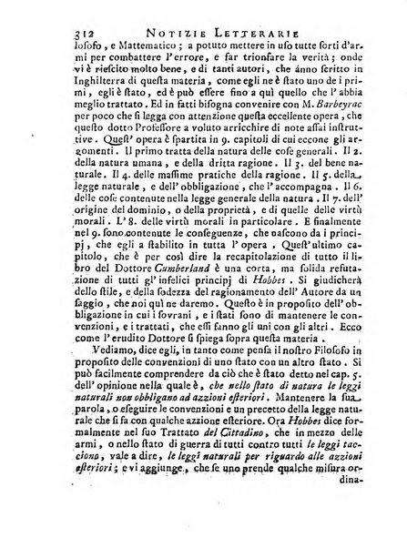 Giornale de'letterati per l'anno ... pubblicato col titolo di Novelle letterarie oltramontane