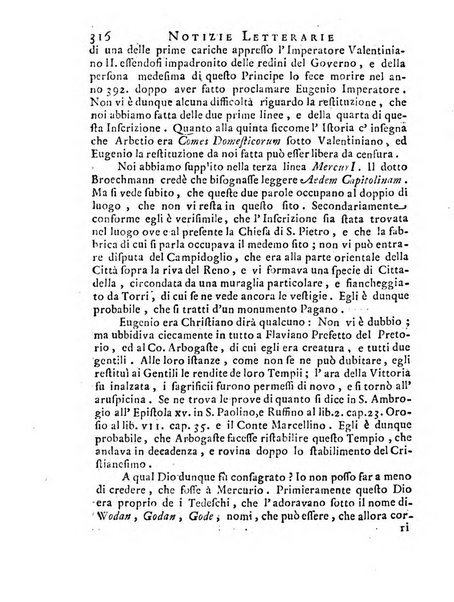 Giornale de'letterati per l'anno ... pubblicato col titolo di Novelle letterarie oltramontane