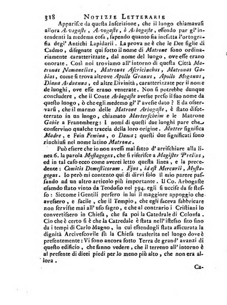 Giornale de'letterati per l'anno ... pubblicato col titolo di Novelle letterarie oltramontane