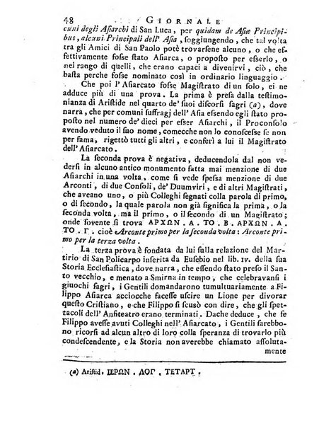 Giornale de'letterati per l'anno ... pubblicato col titolo di Novelle letterarie oltramontane