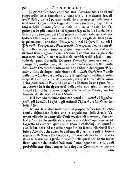 Giornale de'letterati per l'anno ... pubblicato col titolo di Novelle letterarie oltramontane