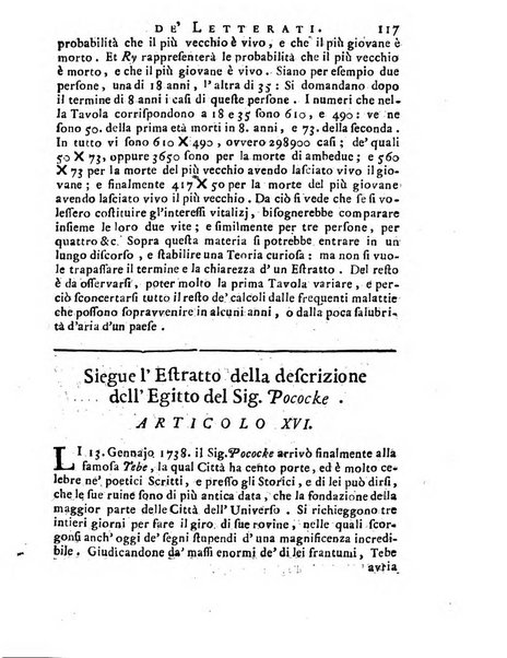 Giornale de'letterati per l'anno ... pubblicato col titolo di Novelle letterarie oltramontane