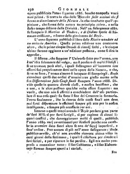 Giornale de'letterati per l'anno ... pubblicato col titolo di Novelle letterarie oltramontane