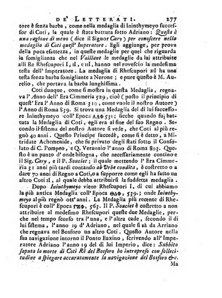 Giornale de'letterati per l'anno ... pubblicato col titolo di Novelle letterarie oltramontane