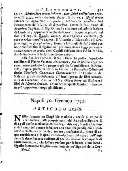 Giornale de'letterati per l'anno ... pubblicato col titolo di Novelle letterarie oltramontane