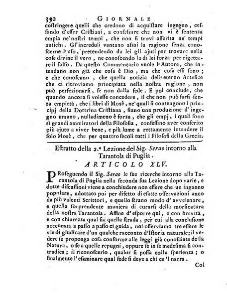 Giornale de'letterati per l'anno ... pubblicato col titolo di Novelle letterarie oltramontane